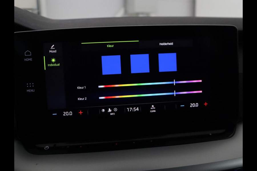 Škoda Octavia 1.0 e-TSI Sport | Trekhaak | Camera | Side Assist | Carplay | Sfeerverlichting | Navigatie | Sportstoelen | Full LED | 17'' | Digital Cockpit | Climate control | Bluetooth | Cruise control