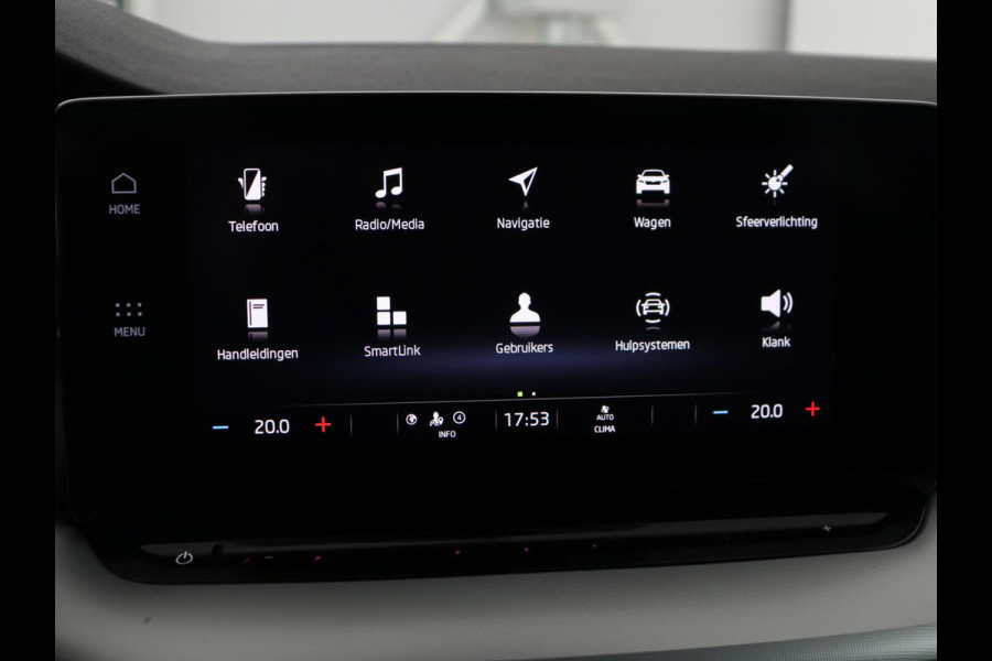 Škoda Octavia 1.0 e-TSI Sport | Trekhaak | Camera | Side Assist | Carplay | Sfeerverlichting | Navigatie | Sportstoelen | Full LED | 17'' | Digital Cockpit | Climate control | Bluetooth | Cruise control