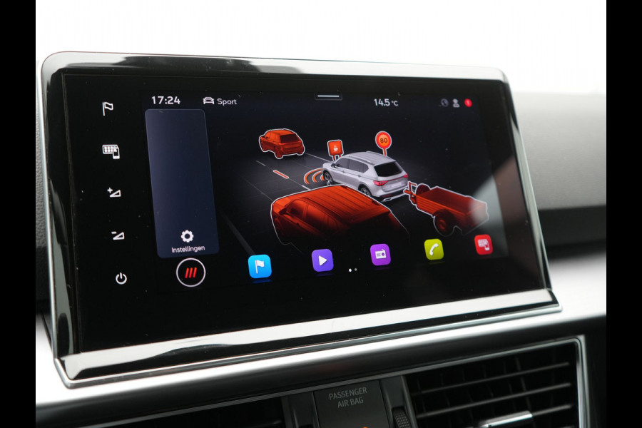 Seat Tarraco 1.4 TSI e-Hybrid FR Plug In Hybrid 245pk Dealer O.H. PHEV | Trekhaak Af Fabriek | Adaptive Cruise | 360 Camera | Alcantara Sportstoelen Memory & Verwarmd | Sfeerverlichting | Stuur Verwarmd | Keyless | Apple Carplay | Navigatie | DAB |