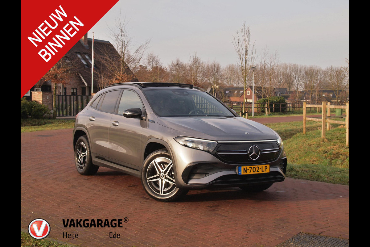 Mercedes-Benz EQA 250 Business Solution AMG 67 kWh | SOH 98% | Panoramadak | Head-Up Display | 360 Camera | Sfeerverlichting | Burmester | NL-Auto |