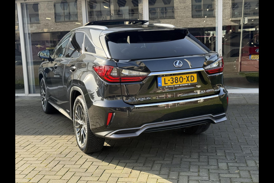 Lexus RX 450h 313pk AWD F Sport Line | Panoramadak, 20inch, Stoelventilatie, Head up display, Geheugenfunctie, Triple Led