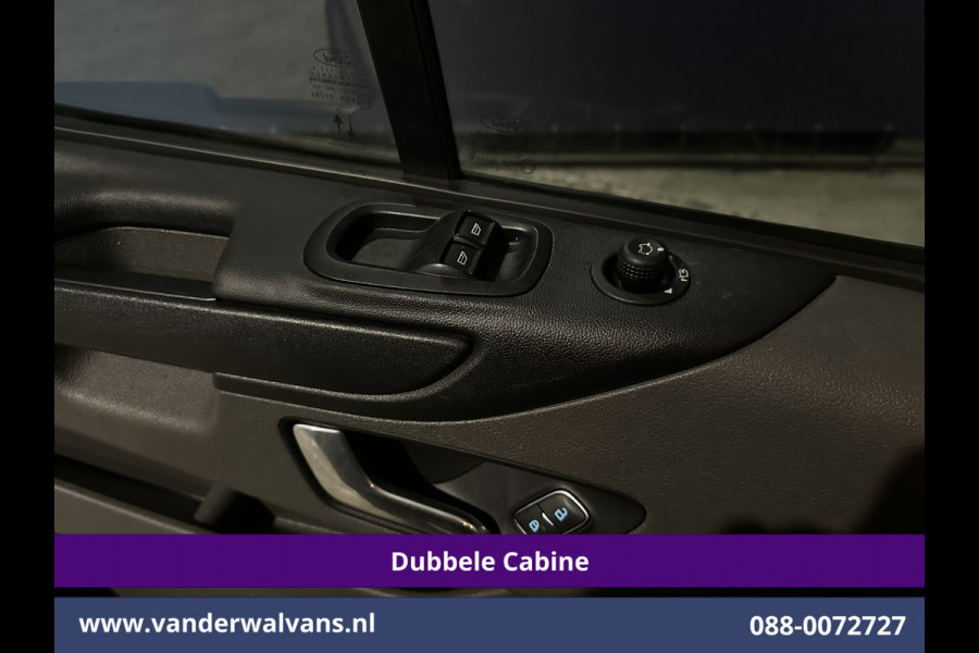 Ford Transit Custom 2.0 TDCI Automaat 131pk L2H1 Dubbel cabine Euro6 *Laadklep* Airco | 6-Zits | Camera | Navigatie | Apple Carplay LED, Trekhaak, Cruisecontrol, Android Auto, Stoelverwarming, Verwarmde Voorruit, Parkeersensoren, Bijrijdersbank