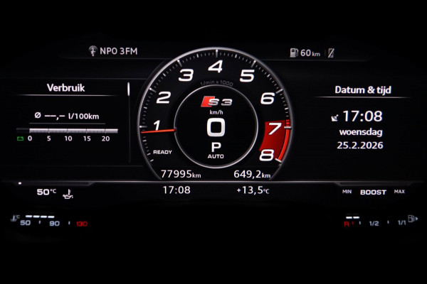 Audi A3 Limousine 2.0 TFSI S3 quattro 300PK / PANO / VIRTUAL / RS SEATS / ACC / B&O / KEYLESS