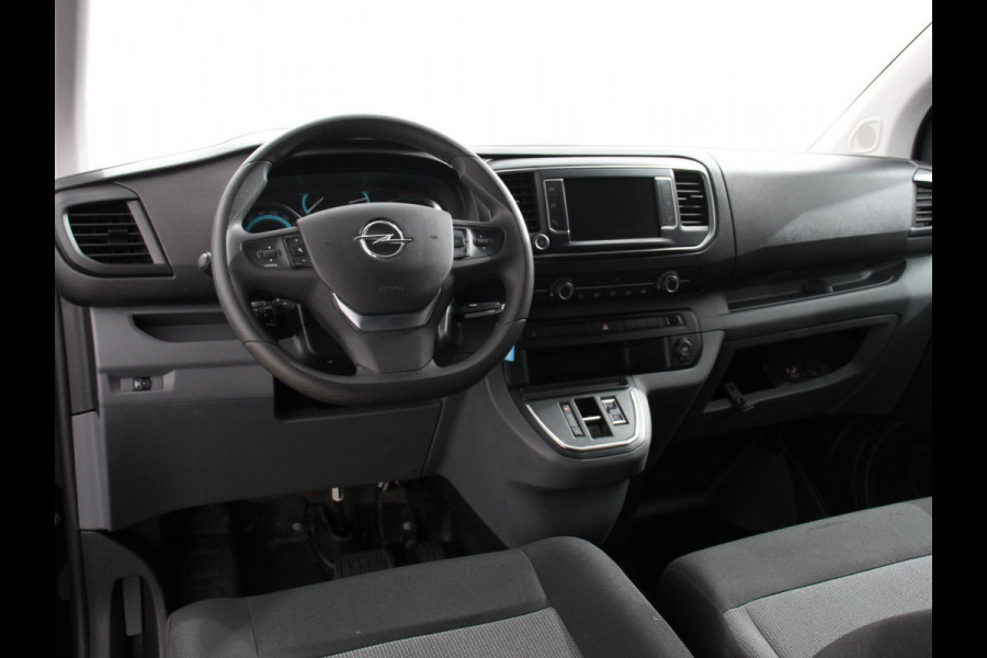 Opel Vivaro-e L3 75 kWh Automaat 6-Persoons Dubbele Cabine Lang | Navigatie | Airco | 2 x Schuifdeur | Lichtmetalen velgen| Cruise Control | Side Bars | Bumpers in kleur