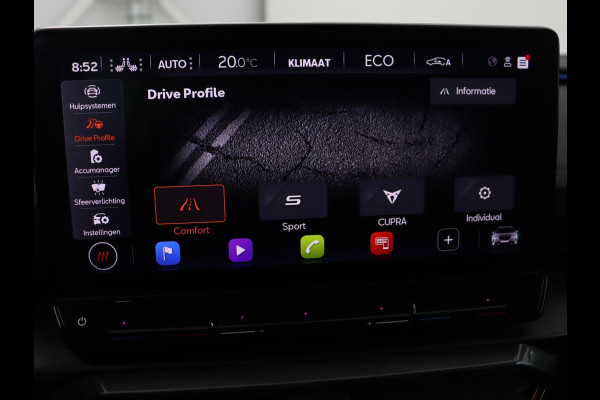 CUPRA Formentor 1.4 eHybrid VZ | 245pk | Trekhaak | Stoelverwarming | Adaptive cruise | Carplay | Navigatie | Sfeerverlichting | Keyless | Half leder | Camera | Stuurverwarming | PHEV | Plug In