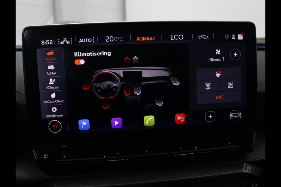 CUPRA Formentor 1.4 eHybrid VZ | 245pk | Trekhaak | Stoelverwarming | Adaptive cruise | Carplay | Navigatie | Sfeerverlichting | Keyless | Half leder | Camera | Stuurverwarming | PHEV | Plug In