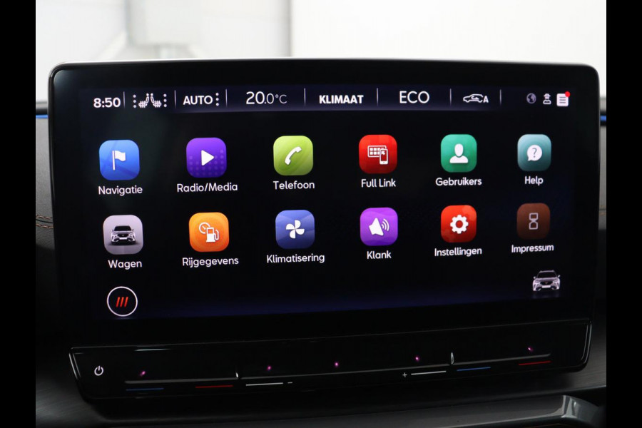 CUPRA Formentor 1.4 eHybrid VZ | 245pk | Trekhaak | Stoelverwarming | Adaptive cruise | Carplay | Navigatie | Sfeerverlichting | Keyless | Half leder | Camera | Stuurverwarming | PHEV | Plug In