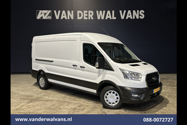 Ford Transit 2.0 TDCI 170pk L3H2 Euro6 Airco | Camera | Apple Carplay | Cruisecontrol | 2500kg Trekhaak Android Auto, Verwarmde voorruit, Parkeersensoren, Bijrijdersbank