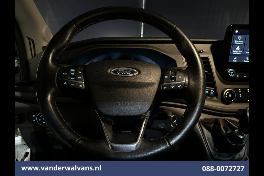 Ford Transit 2.0 TDCI 170pk L3H2 Euro6 Airco | Camera | Apple Carplay | Cruisecontrol | 2500kg Trekhaak Android Auto, Verwarmde voorruit, Parkeersensoren, Bijrijdersbank