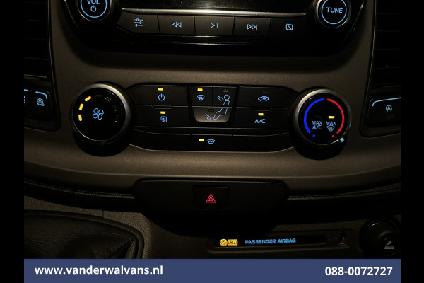 Ford Transit 2.0 TDCI 170pk L3H2 Euro6 Airco | Camera | Apple Carplay | Cruisecontrol | 2500kg Trekhaak Android Auto, Verwarmde voorruit, Parkeersensoren, Bijrijdersbank
