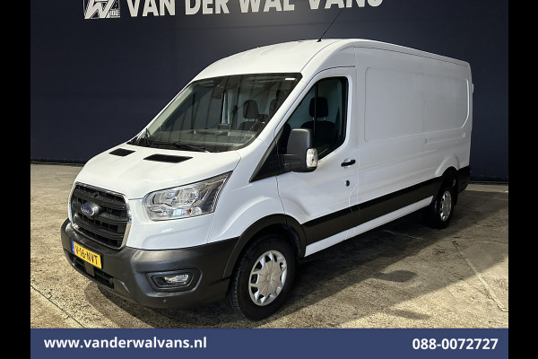 Ford Transit 2.0 TDCI 170pk L3H2 Euro6 Airco | Camera | Apple Carplay | Cruisecontrol | 2500kg Trekhaak Android Auto, Verwarmde voorruit, Parkeersensoren, Bijrijdersbank