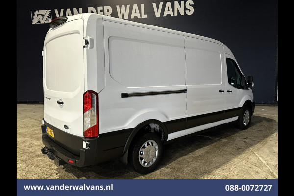Ford Transit 2.0 TDCI 170pk L3H2 Euro6 Airco | Camera | Apple Carplay | Cruisecontrol | 2500kg Trekhaak Android Auto, Verwarmde voorruit, Parkeersensoren, Bijrijdersbank