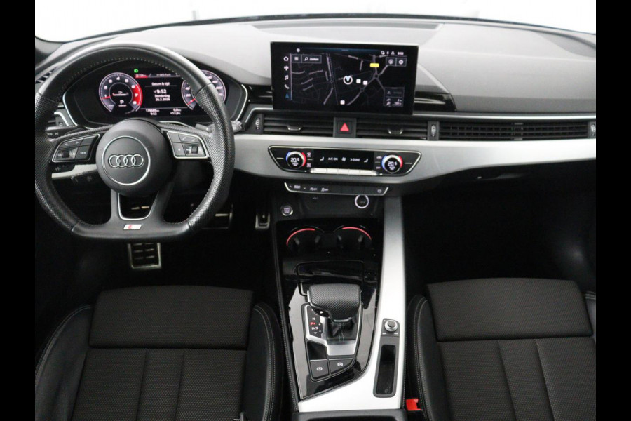 Audi A4 40 TFSI Launch edition Sport | Panoramadak | Trekhaak | Sportstoelen | DAB | Carplay | Virtual Cockpit | Half leder | Full LED | Navigatie | Parkeerhulp | Sportstuur | S Line