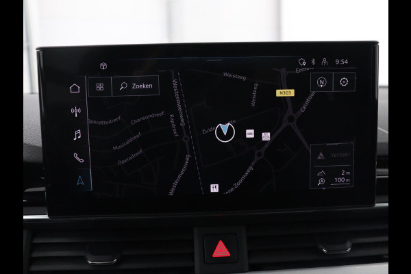 Audi A4 40 TFSI Launch edition Sport | Panoramadak | Trekhaak | Sportstoelen | DAB | Carplay | Virtual Cockpit | Half leder | Full LED | Navigatie | Parkeerhulp | Sportstuur | S Line