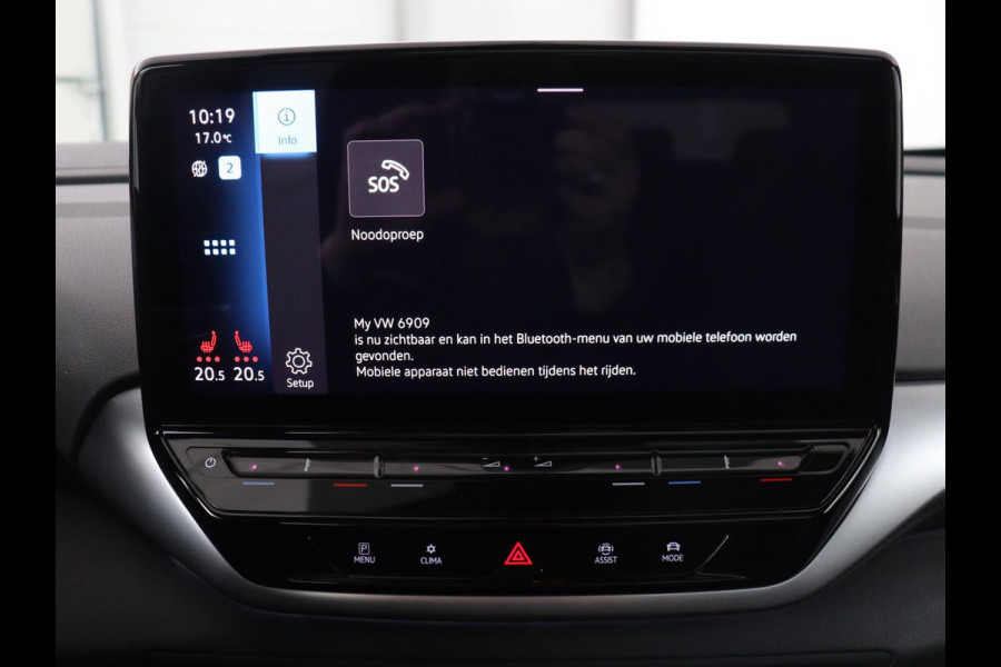 Volkswagen ID.4 First Max 77 kWh | Panoramadak | Head-Up | 360 Camera | Stoelverwarming | Matrix LED | Sfeerverlichting | Keyless | Adaptive cruise | Navigatie | Carplay | Half leder | Memory