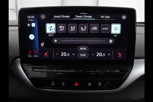 Volkswagen ID.4 First Max 77 kWh | Panoramadak | Head-Up | 360 Camera | Stoelverwarming | Matrix LED | Sfeerverlichting | Keyless | Adaptive cruise | Navigatie | Carplay | Half leder | Memory