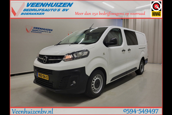 Opel Vivaro 2.0CDTI 150pk L3/H1 Dubbele Cabine Euro 6!