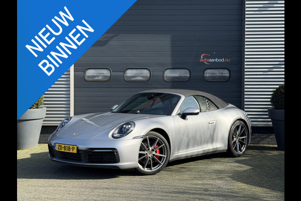 Porsche 911 Cabrio 3.0 Carrera S 450PK | Sport Chrono | Sport Uitlaat | 360* Camera | Stoelventilatie/Verwarming | DAB |