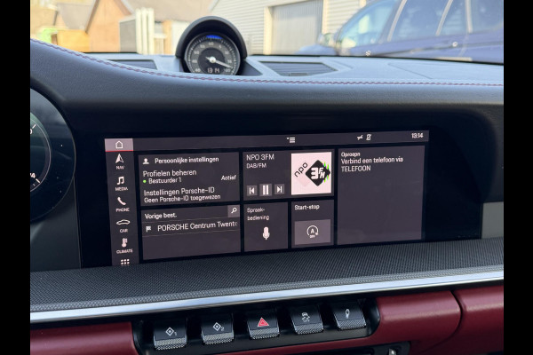 Porsche 911 Cabrio 3.0 Carrera S 450PK | Sport Chrono | Sport Uitlaat | 360* Camera | Stoelventilatie/Verwarming | DAB |
