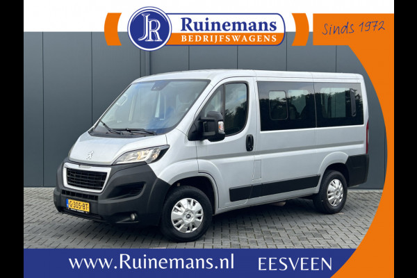 Peugeot Boxer 330 2.2 BlueHDI 141 PK / EURO 6 / L1H1 / PRIJS IS INCL / 1e EIG. / 77.436 !! / 9 PERSOONS / AIRCO / CRUISE / PERSONENBUS / BLUET