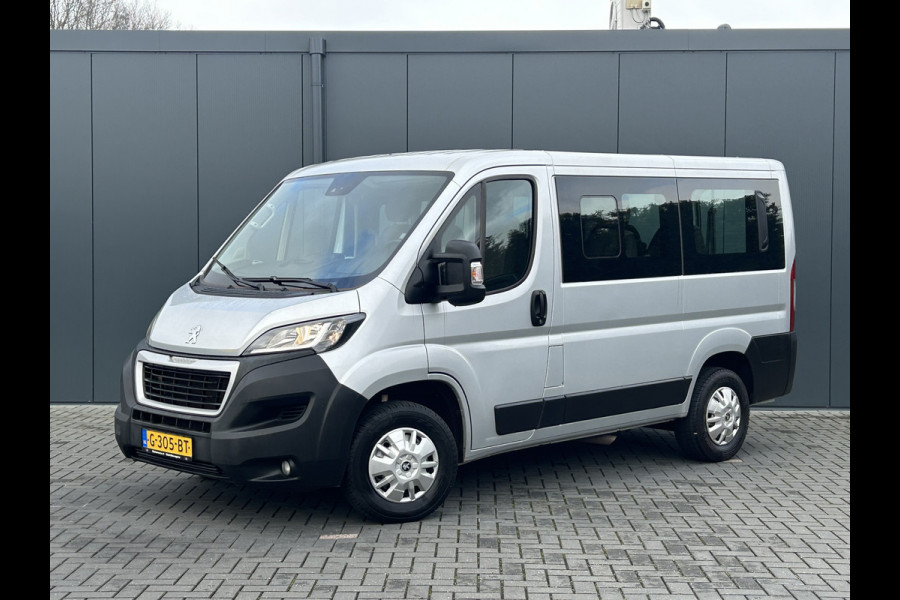 Peugeot Boxer 330 2.2 BlueHDI 141 PK / EURO 6 / L1H1 / PRIJS IS INCL / 1e EIG. / 77.436 !! / 9 PERSOONS / AIRCO / CRUISE / PERSONENBUS / BLUET