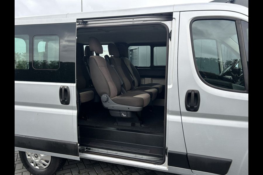 Peugeot Boxer 330 2.2 BlueHDI 141 PK / EURO 6 / L1H1 / PRIJS IS INCL / 1e EIG. / 77.436 !! / 9 PERSOONS / AIRCO / CRUISE / PERSONENBUS / BLUET