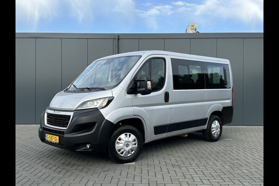 Peugeot Boxer 2.2 BlueHDI 141 PK / EURO 6 / PRIJS INCL / 1e EIG. / 81.427 !! / 9 PERSOONS / AIRCO / CRUISE / PERSONENBUS