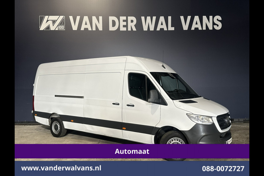 Mercedes-Benz Sprinter 317 CDI 170pk 9G-Tronic Automaat L3H2 Euro6 Airco | Camera | Apple Carplay | Cruisecontrol Chauffeursstoel, Trekhaak,  Android Auto, Stoelverwarming, 270 Graden achterdeuren, Bijrijdersbank