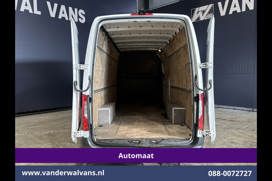 Mercedes-Benz Sprinter 317 CDI 170pk 9G-Tronic Automaat L3H2 Euro6 Airco | Camera | Apple Carplay | Cruisecontrol Chauffeursstoel, Trekhaak,  Android Auto, Stoelverwarming, 270 Graden achterdeuren, Bijrijdersbank