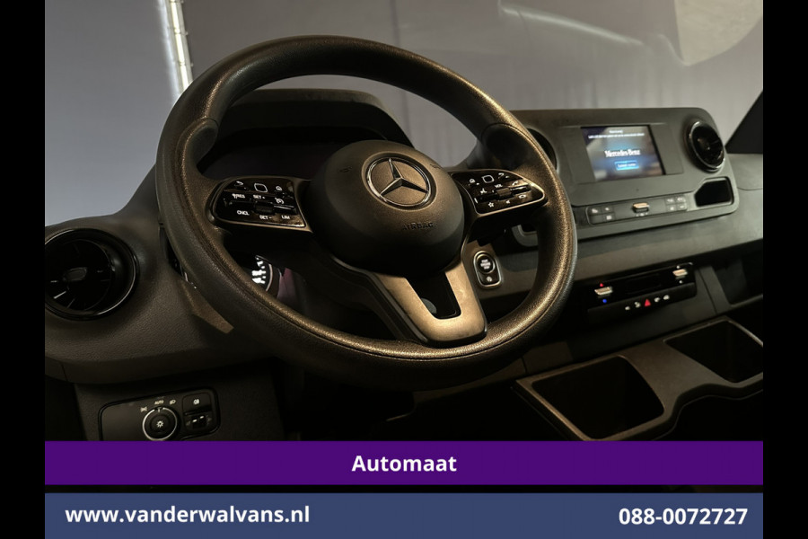 Mercedes-Benz Sprinter 317 CDI 170pk 9G-Tronic Automaat L3H2 Euro6 Airco | Camera | Apple Carplay | Cruisecontrol Chauffeursstoel, Trekhaak,  Android Auto, Stoelverwarming, 270 Graden achterdeuren, Bijrijdersbank