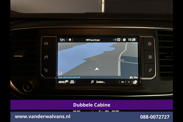 Opel Vivaro 2.0 CDTI 177pk Automaat L3H1 Dubbele Cabine Euro6 Airco | 5-Zits | Camera | Navigatie | Apple Carplay Trekhaak, LM Velgen, Parkeersensoren, Cruisecontrol
