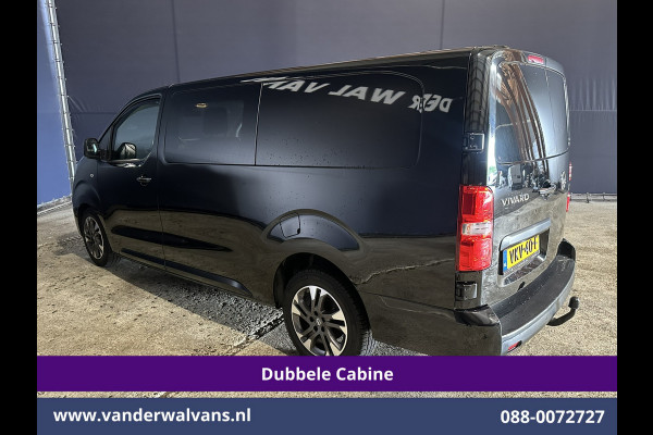 Opel Vivaro 2.0 CDTI 177pk Automaat L3H1 Dubbele Cabine Euro6 Airco | 5-Zits | Camera | Navigatie | Apple Carplay Trekhaak, LM Velgen, Parkeersensoren, Cruisecontrol