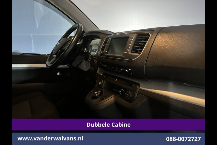 Opel Vivaro 2.0 CDTI 177pk Automaat L3H1 Dubbele Cabine Euro6 Airco | 5-Zits | Camera | Navigatie | Apple Carplay Trekhaak, LM Velgen, Parkeersensoren, Cruisecontrol
