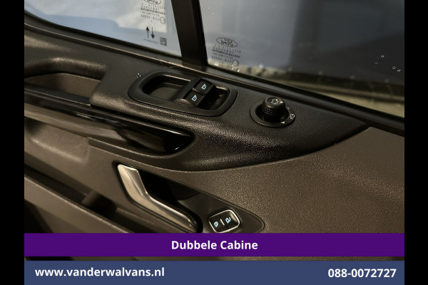 Ford Transit Custom 2.0 TDCI 130pk Automaat L2H1 Dubbele cabine Limited Euro6 Airco | 2x Zijdeur | 5-Zits | Camera | Navigatie Cruisecontrol, LED, Trekhaak, LM Velgen, Stoelverwarming, Verwarmde Voorruit, Parkeersensoren