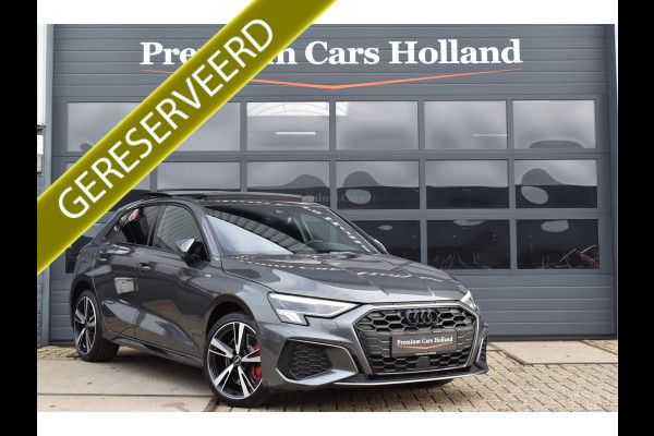 Audi A3 Sportback 45 TFSI e S-Line 245 Pk Pano Navi ACC RS-Stoel Full Led PDC 18 Inch