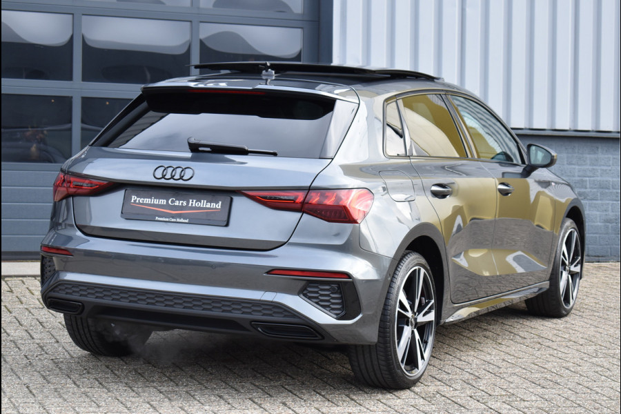 Audi A3 Sportback 45 TFSI e S-Line 245 Pk Pano Navi ACC RS-Stoel Full Led PDC 18 Inch