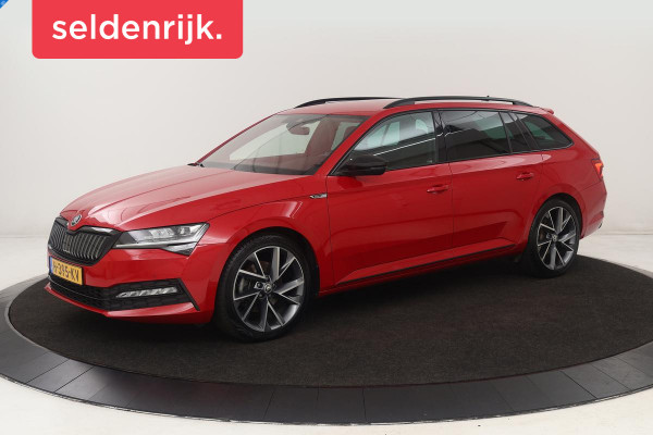 Škoda Superb 1.4 TSI iV Sportline | Trekhaak | Stoelverwarming | Matrix LED | Virtual Cockpit | Camera | Alcantara | Canton sound | Memory | Carplay | Navigatie | PHEV