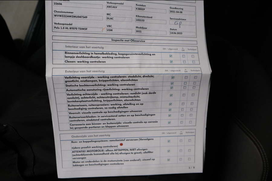 Volkswagen Polo 1.0 TSI Highline Business 2x R-Line - N.A.P. Airco, Cruise, Carplay, Camera, Virtual Cockpit, PDC, Navi.