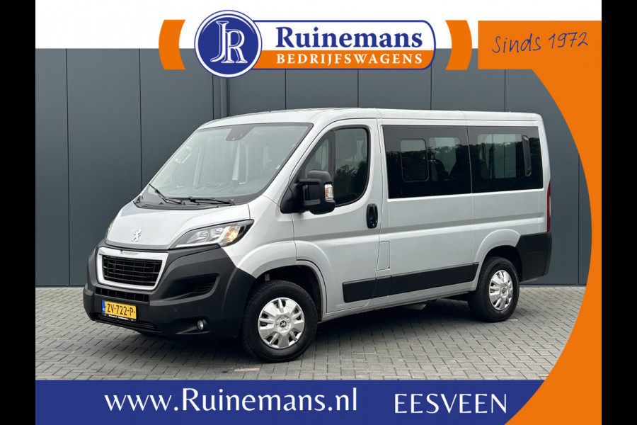 Peugeot Boxer 2.2 BlueHDI 141 PK / EURO 6 / L1H1 / PRIJS IS INCL / 9 PERSOONS / AIRCO / CRUISE / PERSONENBUS / BLUETOOTH