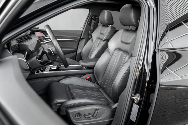 Audi e-tron 55 Quattro Advanced Pro Line+ 95 kWh S-Line Zwart Optiek Pano ACC HUD Trekhaak
