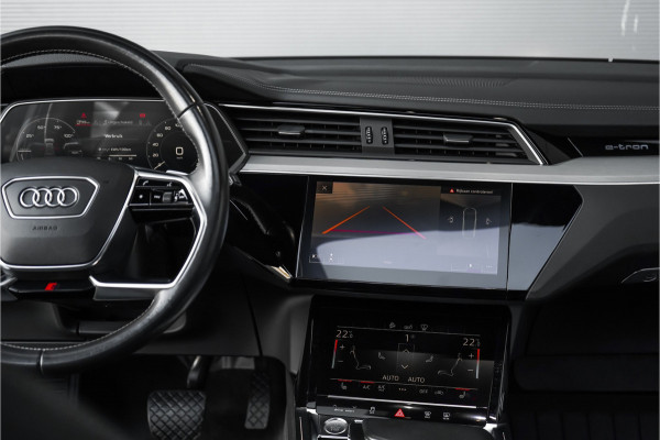 Audi e-tron 55 Quattro Advanced Pro Line+ 95 kWh S-Line Zwart Optiek Pano ACC HUD Trekhaak