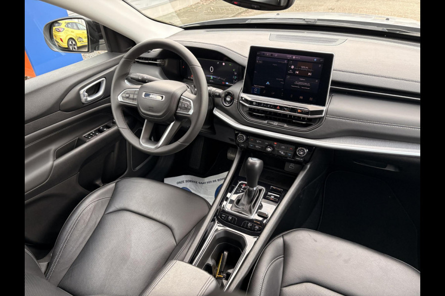 Jeep Compass 4xe 240 Plug-in Hybrid Electric Trailhawk Afneembare trekhaak | Achteruitrij camera | Leder bekleding |