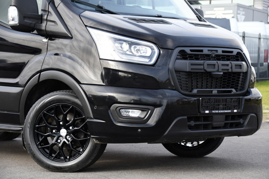 Ford Transit 350 2.0 TDCI L2H2 Limited Black Edition Camera, Cruise, Carplay, Xenon, 185pk, Trekhaak, Multimedia, Stoelverwarming, Uniek!