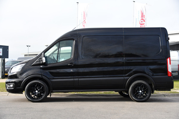 Ford Transit 350 2.0 TDCI L2H2 Limited Black Edition Camera, Cruise, Carplay, Xenon, 185pk, Trekhaak, Multimedia, Stoelverwarming, Uniek!