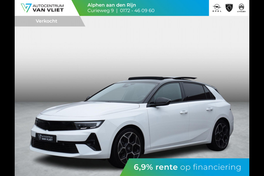 Opel Astra 1.2 Turbo Hybrid Ultimate SCHUIFDAK | ALCANTARA | ACHTERUITRIJCAMERA MET SENSOREN | NAVI & CARPLAY |