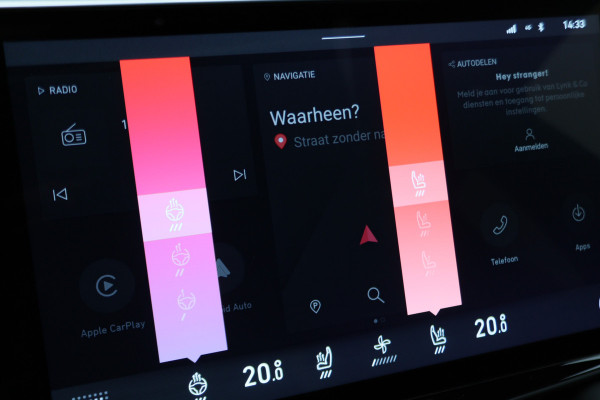 Lynk & Co 01 1.5 360° Camera, Panoramadak, ACC, Apple Carplay, Verwarmd Stuurwiel, 20''