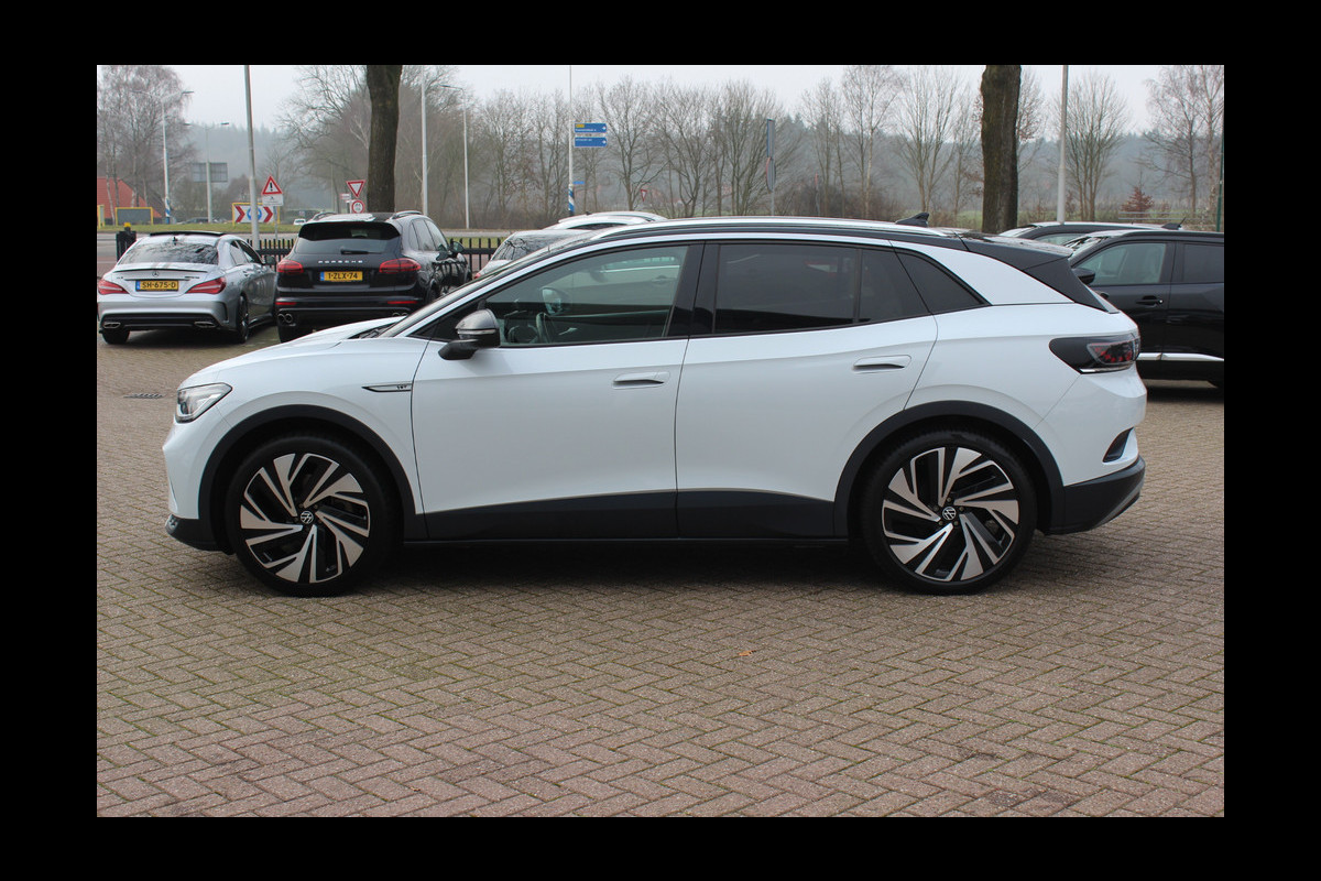 Volkswagen ID.4 Max 77 kWh / Full option! / Trekhaak / Panoramadak / Camera / Head-up / Keyless / 21'' / ACC / Dodehoek / Elektr. stoelen / Massage / Navigatie / Stuurverwarming