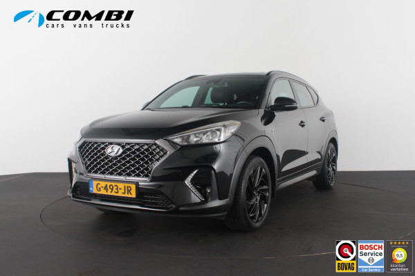 Hyundai Tucson 1.6 T-GDI N-Line 177pk/Trekhaak/360°/Phantom Black/19inch/Automaat/All season banden...