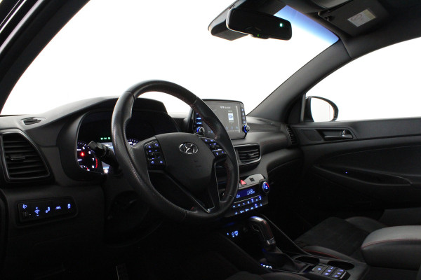 Hyundai Tucson 1.6 T-GDI N-Line 177pk/Trekhaak/360°/Phantom Black/19inch/Automaat/All season banden...
