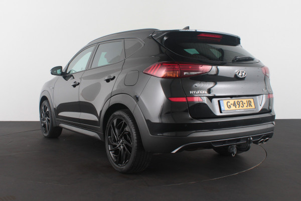 Hyundai Tucson 1.6 T-GDI N-Line 177pk/Trekhaak/360°/Phantom Black/19inch/Automaat/All season banden...
